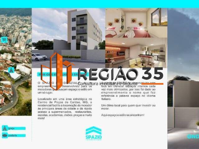 #662 - Apartamento em Construção para Venda em Poços de Caldas - MG - 2