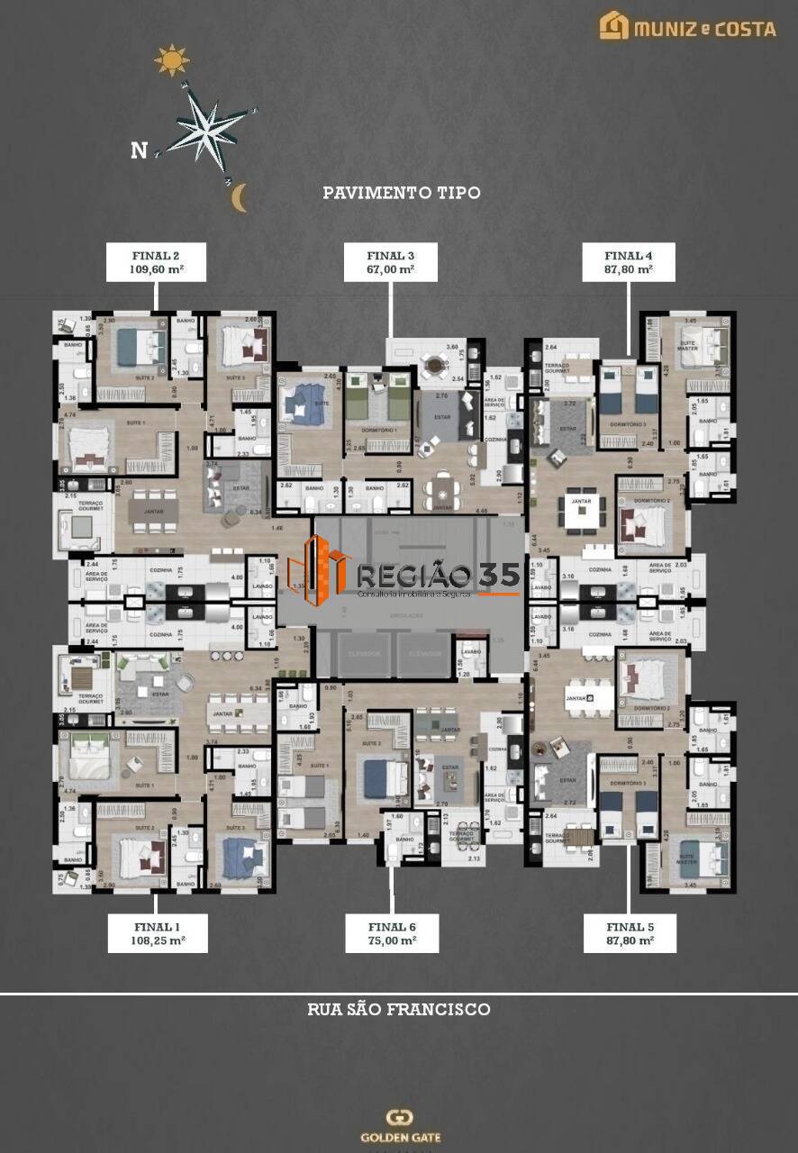 Apartamento à venda com 3 quartos, 67m² - Foto 11