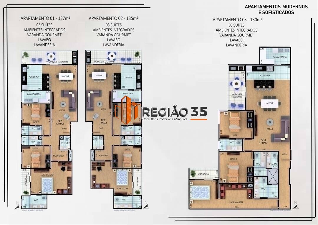 Apartamento à venda com 3 quartos, 107m² - Foto 39