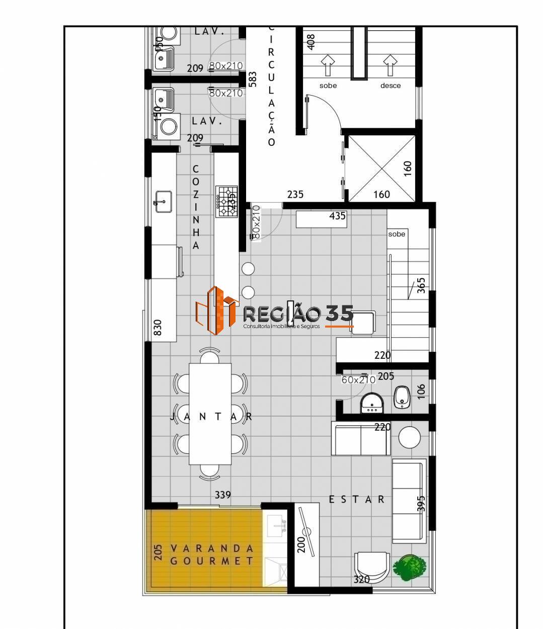 Apartamento à venda com 4 quartos, 166m² - Foto 4