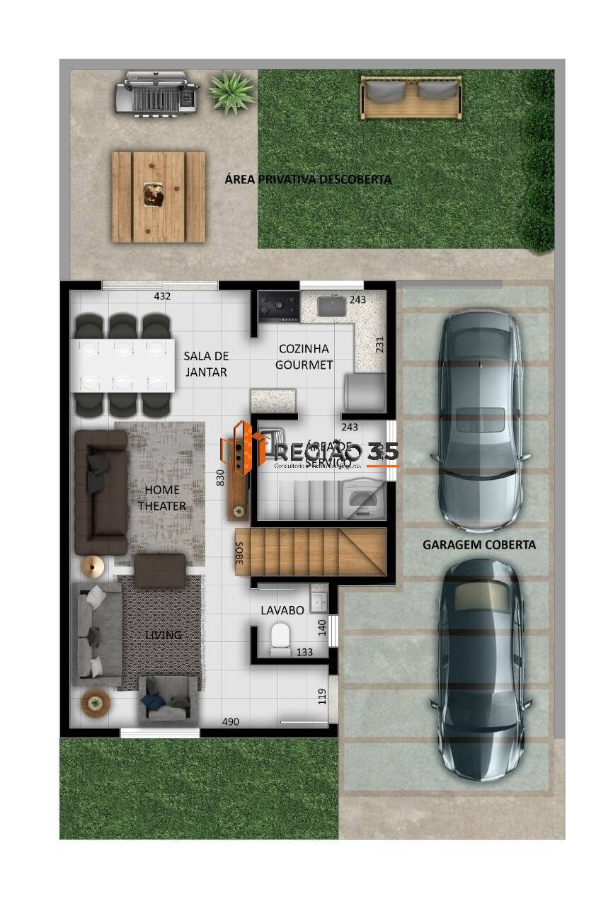 Casa de Condomínio à venda com 3 quartos, 138m² - Foto 10