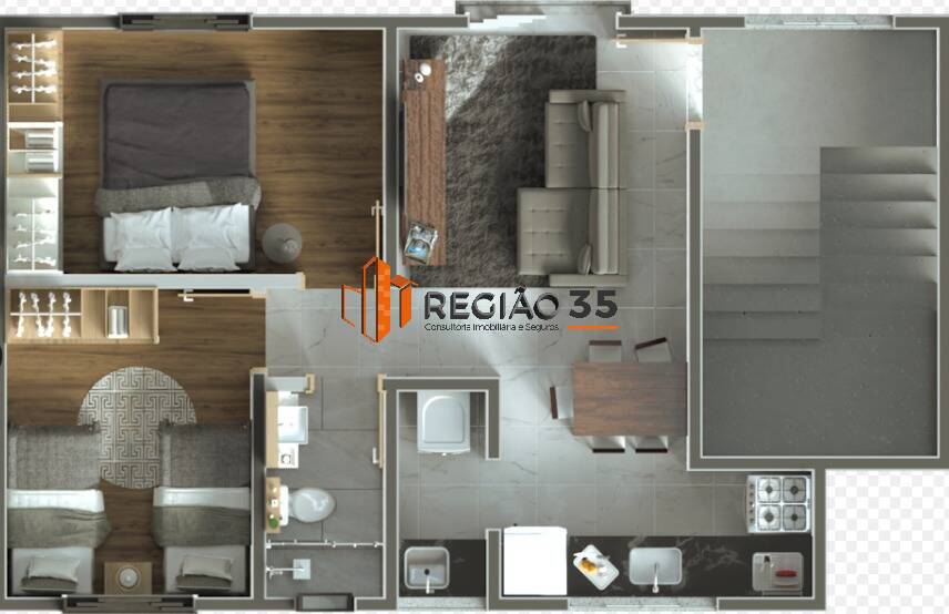 Apartamento à venda com 2 quartos, 47m² - Foto 14