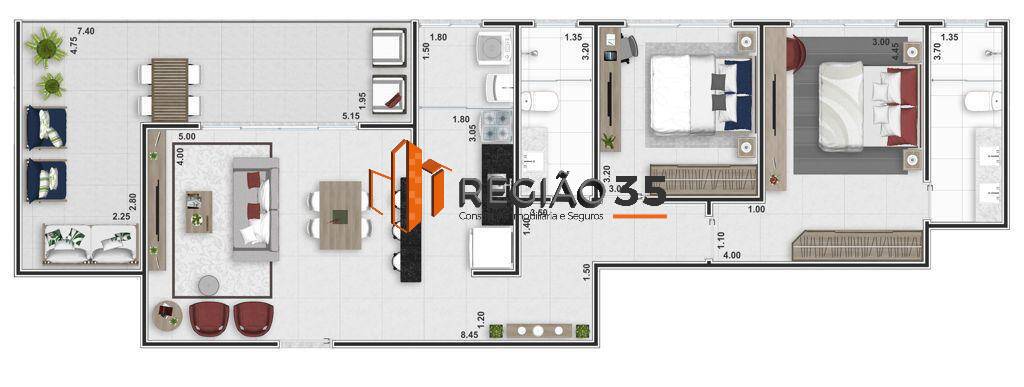 Apartamento à venda com 3 quartos, 109m² - Foto 26